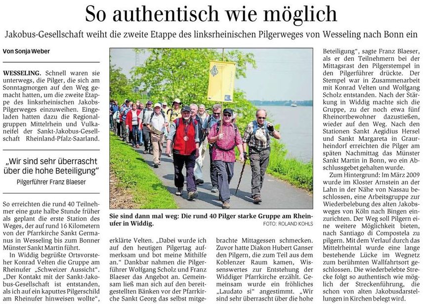 140506 Bonner Stadtanzeiger Koenigswinter